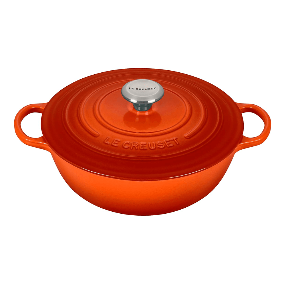 Le Creuset Signature Cast Iron Chefs Oven 7.5qt Flame 1