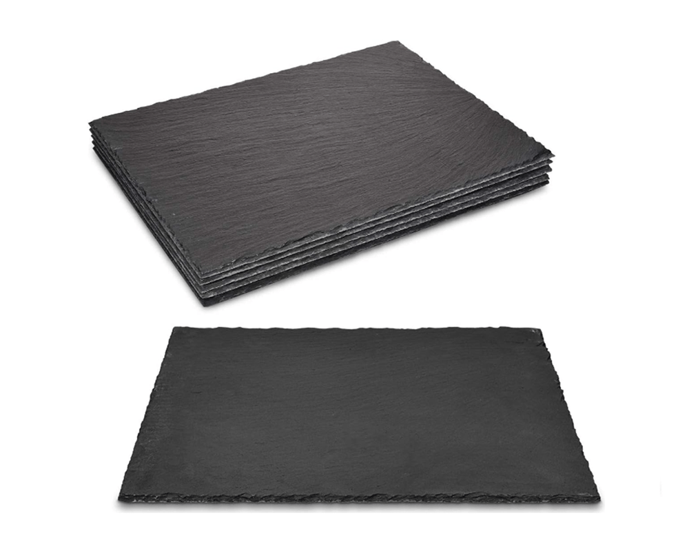 Black Slate Plates.