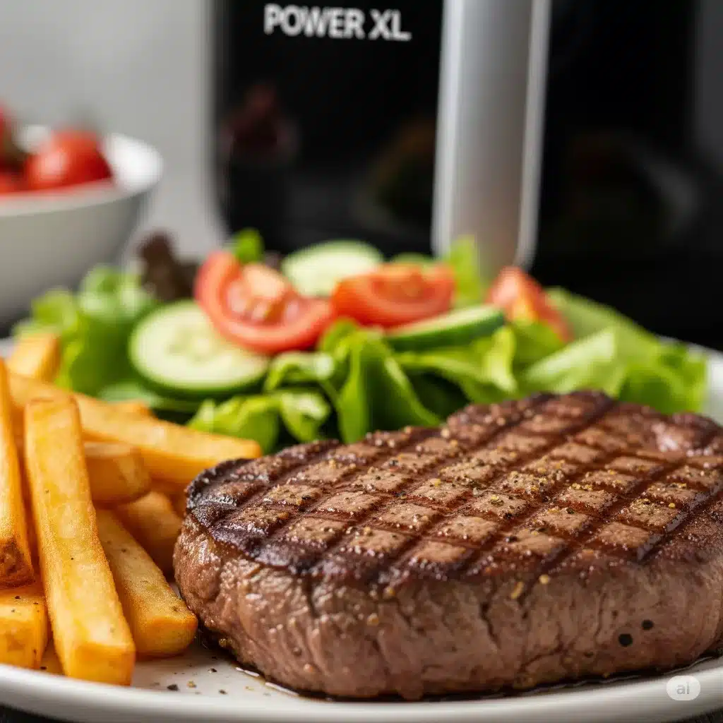 Air Fryer Recipes with Steak and French Fries